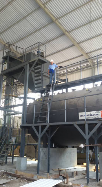 Coal Handling Boiler hasil pekerjaan CV Hanindo