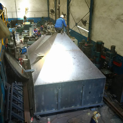 Hopper for Coal Boiler hasil pekerjaan CV Hanindo