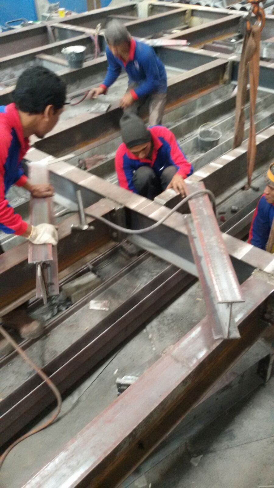 Steel Structure hasil pekerjaan CV Hanindo